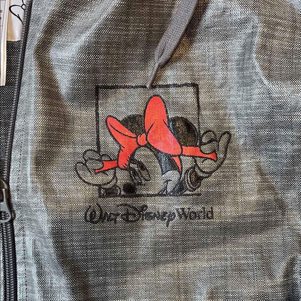 Walt Disney World - Gray Minnie Hooded Zip Up Jacket XL - Picture 3 of 7